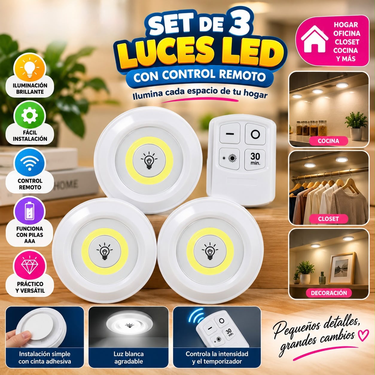 Set de luces